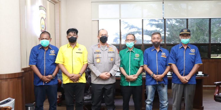 Silaturahmi Ke Kapolda, Pengurus PWI Provinsi Jambi 2022-2027  Mengundang  Dalam Acara Pelantikan 