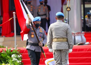 Kapolri Melepas 140 Pasukan Perdamaian PBB 