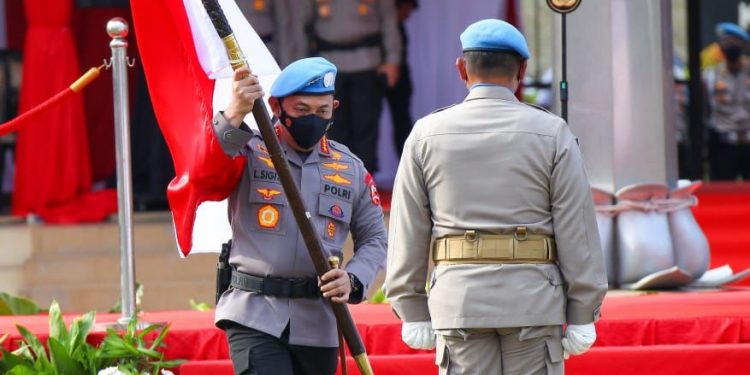 Kapolri Melepas 140 Pasukan Perdamaian PBB 