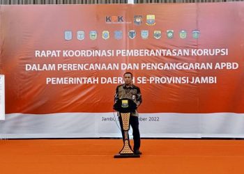 Rakor di Jambi, KPK Ingatkan Penyusunan APBD Bebas dari Korupsi