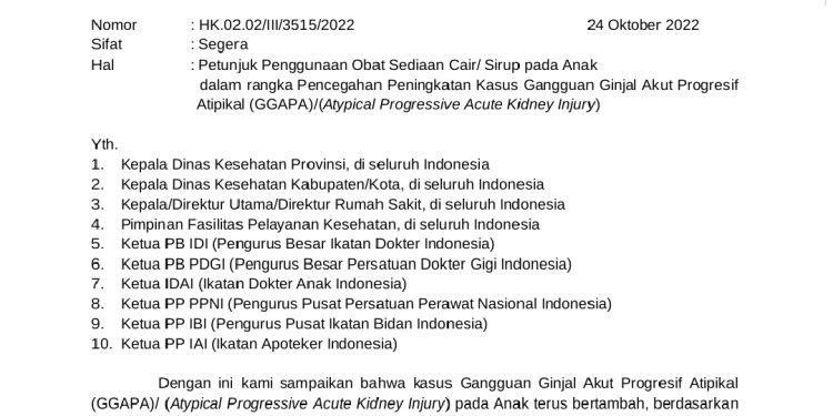 156 Obat Sirup Boleh Diresepkan Pada Anak