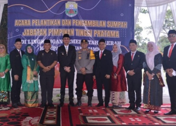 Pj. Bupati Muaro Jambi lantik Jabatan Pimpinan Tinggi Pratama