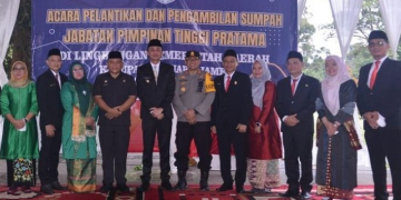 Pj. Bupati Muaro Jambi lantik Jabatan Pimpinan Tinggi Pratama