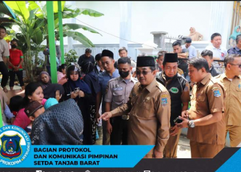 Bupati dan Wabup Tinjau Lokasi Kebakaran di Jalan Panglima Ujung