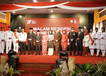 Al Haris Apresiasi Paskibraka Provinsi Jambi