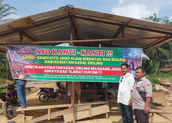 Pemkab Batanghari Pasang Spanduk di Lokasi Ilegal Drilling di Bungku, Zamhuri: Harus Ada Solusi yang Tepat
