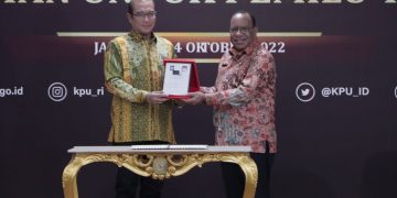 Kemendagri Serahkan Jumlah Penduduk per Kecamatan ke KPU Untuk Pemilu 2024