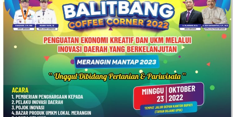 Promosikan Produk Unggulan Daerah, Balitbang Merangin Akan Gelar Coffee Corner Terbuka Untuk Masyarakat 