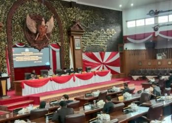 DPRD Provinsi Jambi Gelar Paripurna Ranperda Pertanggungjawaban Pelaksanaan APBD 2021