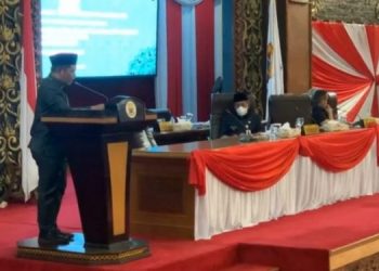 DPRD Provinsi Jambi Gelar Paripurna Pandangan Fraksi Atas Ranperda Pertanggungjawab APBD 2021