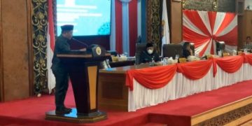 DPRD Provinsi Jambi Gelar Paripurna Pandangan Fraksi Atas Ranperda Pertanggungjawab APBD 2021