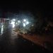 Diguyur Hujan Deras, Pohon Roboh dan Tanah Longsor Dari Tebing Bukit Tiung Bangko Ke Tengah Jalan