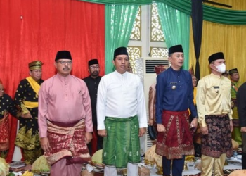Pj Bupati Bachyuni Hadir Dalam Acara Pemberian Gelar Adat Melayu Jambi