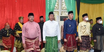 Pj Bupati Bachyuni Hadir Dalam Acara Pemberian Gelar Adat Melayu Jambi