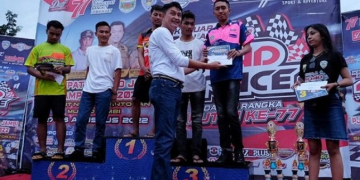 Pj Bupati Muaro Jambi Hadiri Kejuaraan Balap Motor