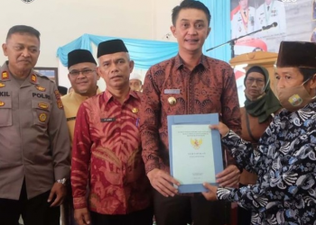 Pj Bupati Muaro Jambi Hadiri Lounching Program Sembako Pemulihan Ekonomi