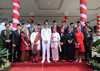 Pj Bupati Muaro Jambi Jadi Inspektur Upacara HUT Kemerdekaan RI