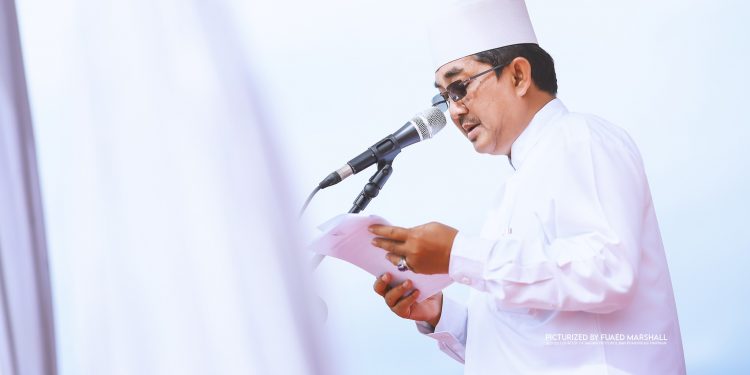 Bupati Tanjab Barat Pimpin Upacara Hari Santri Nasional Tahun 2022