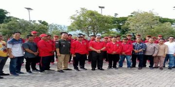 Ketua DPRD H Fajran Hadiri Pelepasan Kontingen POPDA