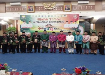 Ketua DPRD Fajran Hadiri Pelantikan Dewan Hakim