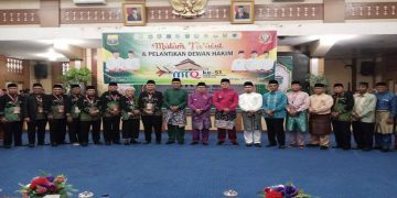 Ketua DPRD Fajran Hadiri Pelantikan Dewan Hakim