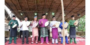 Bupati dan Wabup Batanghari Buka Acara Festival Kenduri Swarnadaksa
