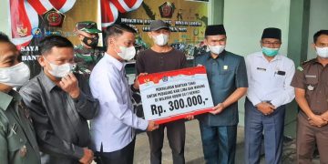 Ketua DPRD H Fajran Hadiri Penyerahan Bantuan Tunai untuk PKLW