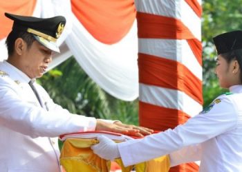 Bupati Batanghari Fadhil Arief Jadi Inspektur Upacara HUT RI ke-77
