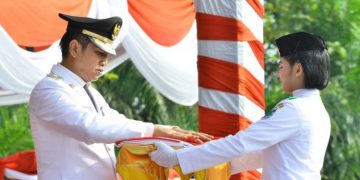 Bupati Batanghari Fadhil Arief Jadi Inspektur Upacara HUT RI ke-77