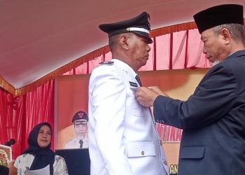 Bupati Merangin Lantik Sukamto Jadi Kades Lantak Seribu