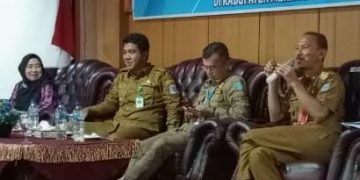 Wabup Merangin Bersama Kadis PPKB Sosialiasi Perbup 91 Tahun 2022 Percepatan Pencegahan dan Penurunan Stunting Terintegrasi