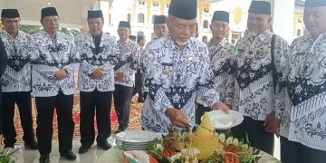 Bupati Merangin Pimpin Upacara  HGN 2022