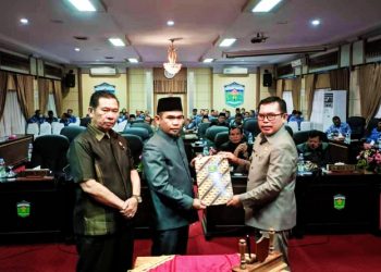 Wako Ahmadi & DPRD Tandatangani Kesepakatan KUA dan PPAS Tahun 2023