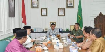 Bupati Batanghari Fadhil Arief Sambut Kunker Pemkab Merangin