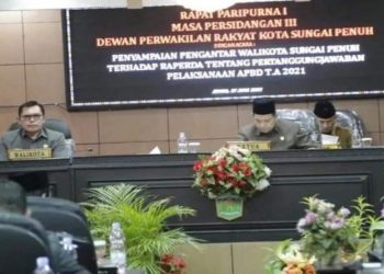 DPRD Kota Sungai Penuh Gelar Paripurna ke 1