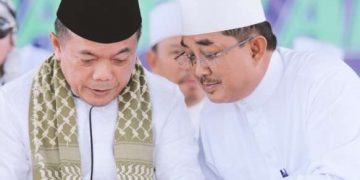 Bupati Anwar Sadat Hadiri Tabligh Akbar dalam Rangka Peringatan Haul Syekh Abdul Qadir Al- Jailani