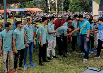 Wabup Nilwan Yahya Pukul Bola Pertama Bupati Cup 2022