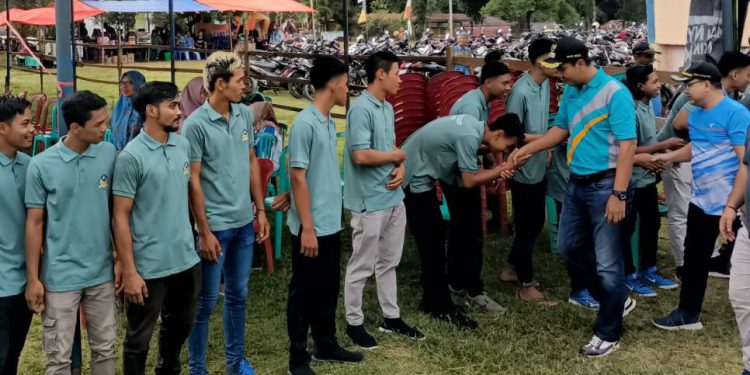 Wabup Nilwan Yahya Pukul Bola Pertama Bupati Cup 2022