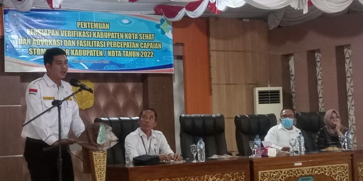 Wabup Merangin :  Butuh Kerja Keras Menuju Kabupaten Sehat