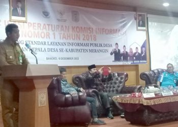 Wabup Merangin Buka Sosialisasi Peraturan Komisi Informasi