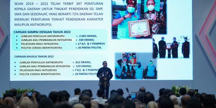 KPK Buka Puncak Peringatan Hari Antikorupsi Tahun 2022 
