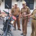 Sekda  Merangin Serahkan Sepeda Motor Ke SatPol PP  Bantuan Pemerintah Pusat 