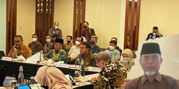 Bupati H. Mashuri Ikuti Rakor RTRW  2023-2043 