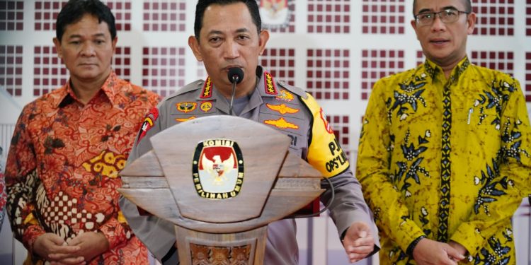 MoU dengan KPU, Kapolri: Jaga Persatuan Kesatuan di Pemilu 2024 Syarat Mutlak