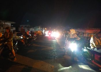 Masyarakat Merangin Antusias Nikmati Pergantian Tahun Baru 2022 Ke 2023