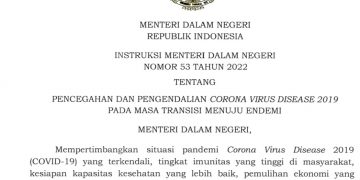 PPKM Dicabut, Kemendagri: Kedepankan Strategi Pencegahan Proaktif dan Persuasif