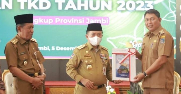 Wabup Tanjab Barat Hadiri Kegiatan DIPA dan TKD Tahun 2023