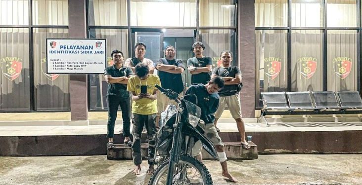 Dua Pelaku Curanmor Ditangkap Tim Anti Bandit Polres Merangin