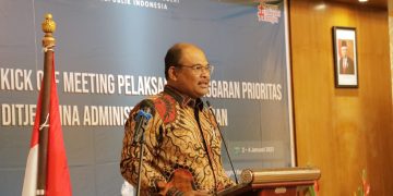 Ditjen Bina Adwil Kemendagri Bahas Pelaksanaan Anggaran Prioritas 2023
