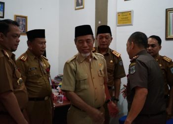 Disela Acara Ulang Tahun Kasat Pol PP Merangin, Bupati  H. Mashuri Minta Satpol PP Harus Lebih Cekatan Lagi